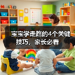 宝宝学走路的4个关键技巧,家长必看(图2) 宝宝学走路的4个关键技巧,家长必看(图2)