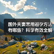 国外夫妻常用避孕方法有哪些?科学有效全解析(图2) 国外夫妻常用避孕方法有哪些?科学有效全解析(图2)