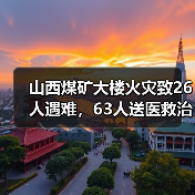 山西煤矿大楼火灾致26人遇难,63人送医救治(图4) 山西煤矿大楼火灾致26人遇难,63人送医救治(图4)