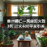 贵州铜仁一民房起火致3死 过火400平米引关注(图2) 贵州铜仁一民房起火致3死 过火400平米引关注(图2)