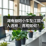 湖南益阳小车坠江致4人遇难,真相如何?(图4) 湖南益阳小车坠江致4人遇难,真相如何?(图4)