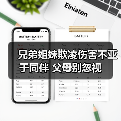 兄弟姐妹欺凌伤害不亚于同伴 父母别忽视（图4）