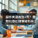 操作失误竟致2死？昆明垃圾处理事故引关注（图1）