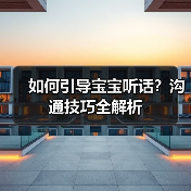 如何引导宝宝听话?沟通技巧全解析(图2) 如何引导宝宝听话?沟通技巧全解析(图2)