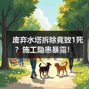 废弃水塔拆除竟致1死?施工隐患暴露!(图1) 废弃水塔拆除竟致1死?施工隐患暴露!(图1)