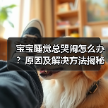 宝宝睡觉总哭闹怎么办?原因及解决方法揭秘(图1) 宝宝睡觉总哭闹怎么办?原因及解决方法揭秘(图1)