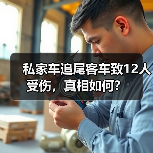 私家车追尾客车致12人受伤,真相如何?(图2) 私家车追尾客车致12人受伤,真相如何?(图2)