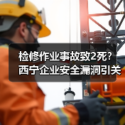 检修作业事故致2死?西宁企业安全漏洞引关注(图1) 检修作业事故致2死?西宁企业安全漏洞引关注(图1)