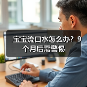 宝宝流口水怎么办?9个月后需警惕(图2) 宝宝流口水怎么办?9个月后需警惕(图2)