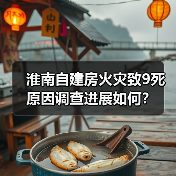 淮南自建房火灾致9死 原因调查进展如何?(图1) 淮南自建房火灾致9死 原因调查进展如何?(图1)