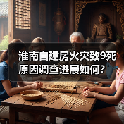 淮南自建房火灾致9死 原因调查进展如何?(图2) 淮南自建房火灾致9死 原因调查进展如何?(图2)