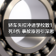 轿车失控冲进学校致1死8伤 事故原因引深思(图2) 轿车失控冲进学校致1死8伤 事故原因引深思(图2)
