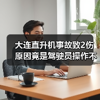 大连直升机事故致2伤 原因竟是驾驶员操作不当?(图3) 大连直升机事故致2伤 原因竟是驾驶员操作不当?(图3)