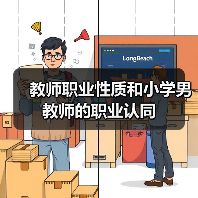 教师职业性质和小学男教师的职业认同(图4) 教师职业性质和小学男教师的职业认同(图4)