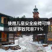 使用儿童安全座椅可降低肇事致死率71%(图1) 使用儿童安全座椅可降低肇事致死率71%(图1)